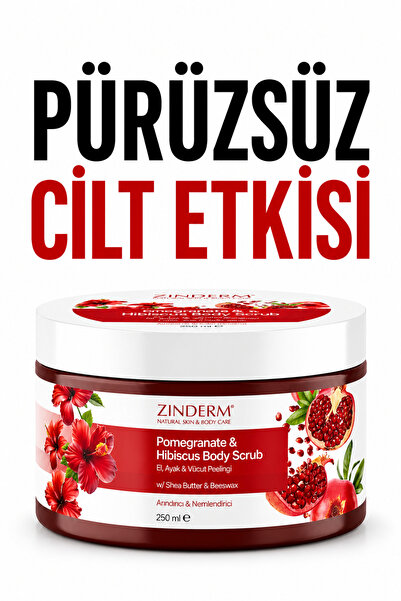 zinderm Nar Çekirdeği Yağlı Nemlendirici, Besleyici, Batık Giderici ve Arındı...
