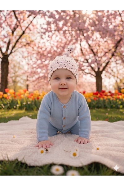 Babygiz Yenidoğan Kız Erkek Bebek %100 Pamuklu Penye Extra Yumuşak Hafif Terl...