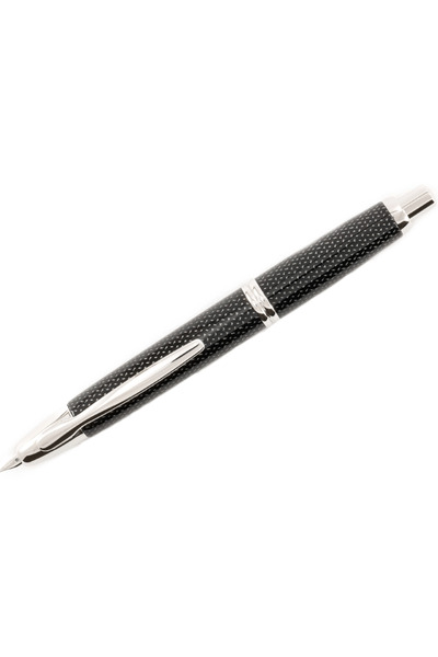 Pilot Stilou grafic fără capac, vârf mediu, grafit negru