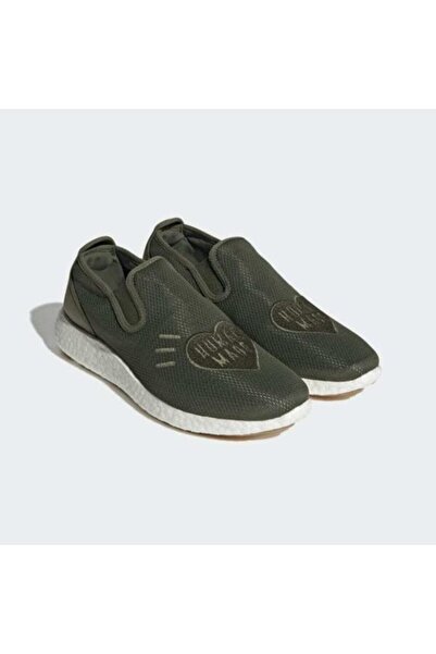 adidas Human Made Boost Pure Slip-On Günlük Spor Erkek Ayakkabı Yeşil