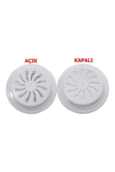 abnturk Ayarlı Doğalgaz Cam Menfezi Aç Kapa Ayarlanabilir Soğuk Hava Engelley...