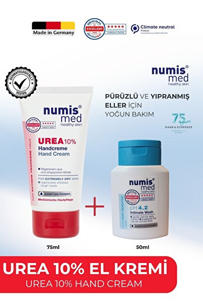 Numis Med UREA 10% El Kremi 75 ml – Çok Kuru ve Yıpranmış Eller İçin Yoğun Ne...