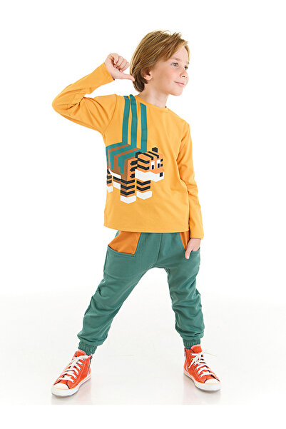 MSHB&G Cubic Tiger Boy T-shirt Trousers Set