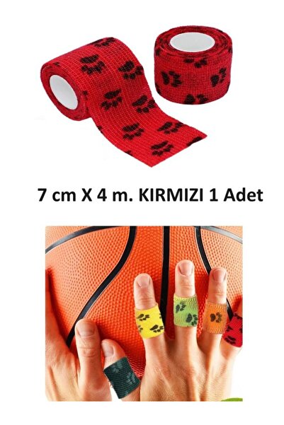 optana Desenli Kendinden Yapışkanlı Elastik Bandaj Köpek Kedi Pati Bandajı Sa...