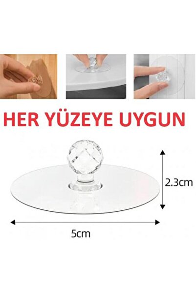 optana 4 ADET Mutfak Banyo Dolap Gardrop Kulpu Çok Amaçlı 4 ADET Yapışkanlı Kulp Tutacak Askı