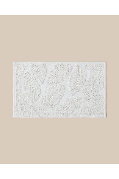 English Home Floweret Pamuklu Bukle Kilim 60x100 cm Krem