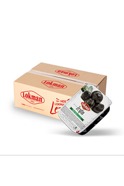 Lokman Siyah Zeytin Dilimli 20 g x 100 Adet Tek Kullanımlık Paket – Kahvaltıl...