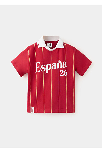 MANGO Baby İspanya Futbol T-shirt'i