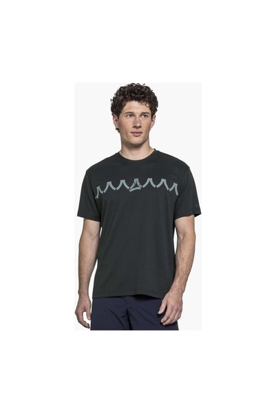 SCHOFFEL Tricou negru Elmori pentru bărbați