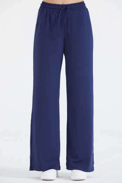THIFF GYMWEAR Pantaloni de trening cu șireturi din țesătură modal pentru femei