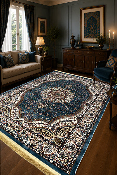 ünalcarpet 4 Metrekare - 6 Metrekare Modern Salon Ve Oturma Odası Halısı Yumu...