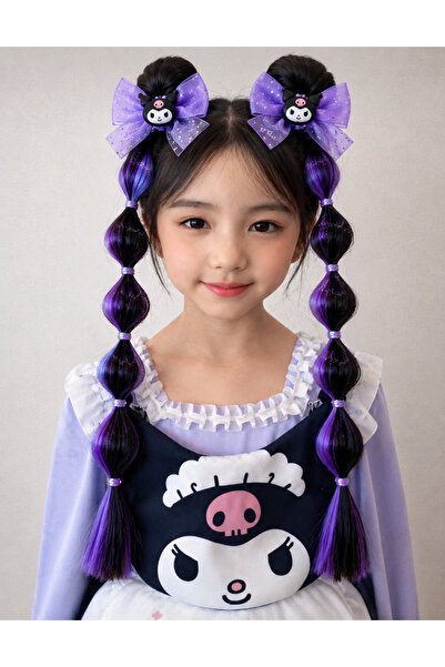 synshop Kuromi Kuromili Kedi 2Adet Cosplay Bubble Bonbon Balon Kurdele Detay ...