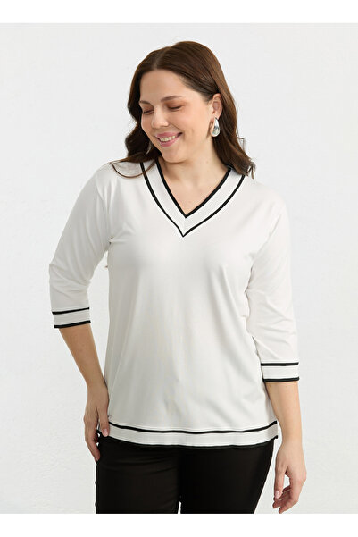 Selen Ekru Kadın Bluz 26YSL8353