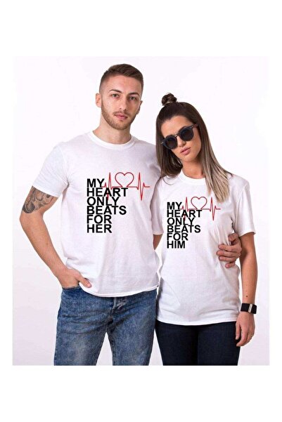 Tshirthane تي شيرت عزيزي قلبي - مجموعة زوجين