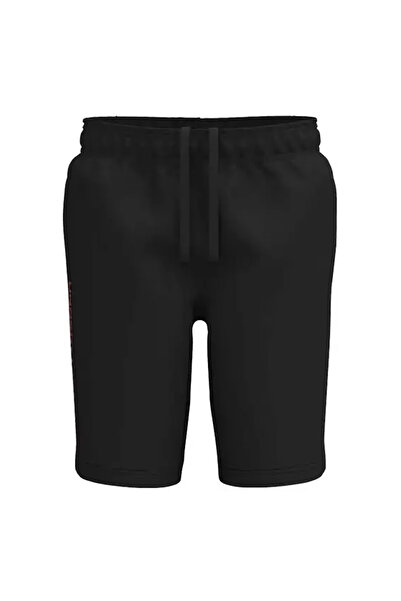Under Armour Siyah Erkek Çocuk Şort 1383341-008-UA Tech Woven Wordmark