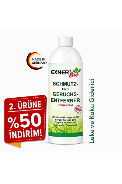 exner bio Kedi Köpek İdrar ve Çiş Kokusu Giderici, Tuvaleti Lekelerini Çıkarı...