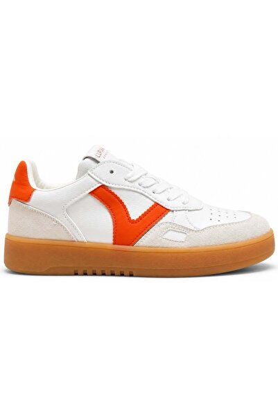 Lufian 121230058 Elsa Leather Unisex Sneaker Shoes Orange