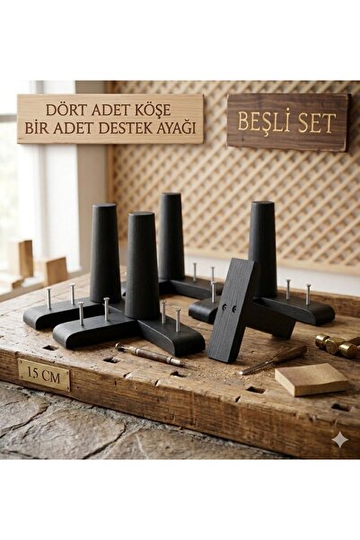 LEGORA WOOD DESİNG 1. Class Gurgen Tree Black Furniture Sofa Armchair Tv Unit...