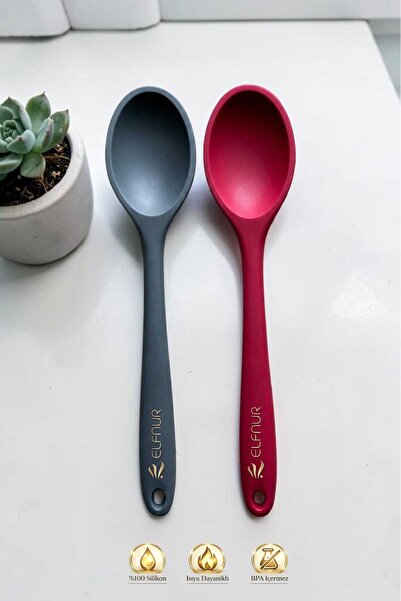 elfnur 2 Pieces. Black. White Hard Tip Heat Resistant Fireproof Non-Stick 28 ...