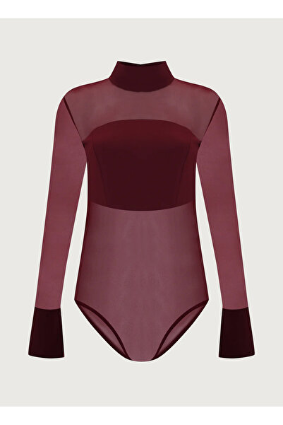 Atelier Aliz Bordo Kadın Bluz MELİRA BODY