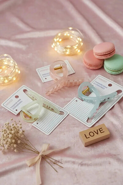 Miniso Lisanslı Basic Serisi Kıskaç Toka (B) – 11 Cm Klasik Tasarım & Güçlü T...