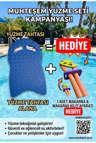 AFFECTİONE YÜZME TAHTASI MAVİ ALANA SOSİS VE SOSİS APARATI HEDIYE 🎁