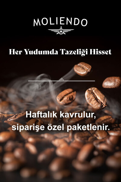 Moliendo Finest Coffee Amalfi Espresso Blend Kahve (Çekirdek Kahve) 1000 g