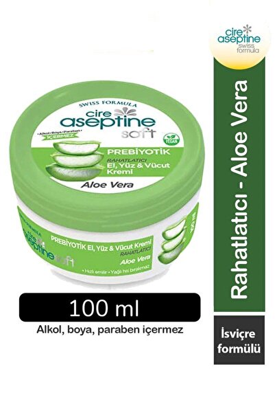 Genel Markalar CireAseptine Soft Aloe Vera Özlü Yatıştırıcı Besleyici Prebiyo...