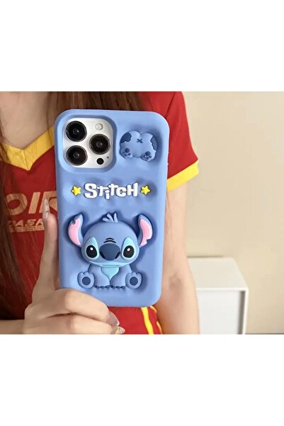 FİŞNEİLETİŞİM İPHONE 13 PROMAX UYUMLU POP SOCKETLI STAND ÖZELLİKLİ STİTCH KILIF