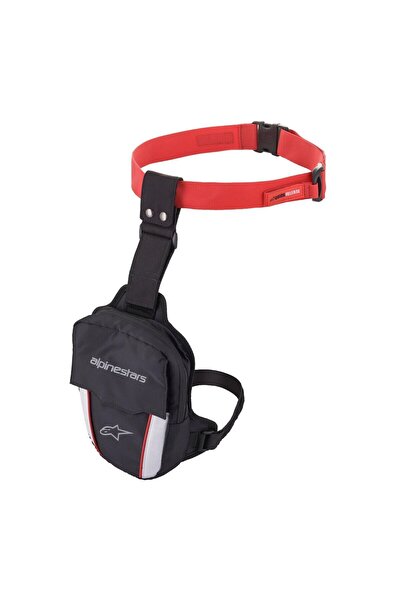 Alpinestars Access Bacak Çantası Siyah Kırmızı Beyaz
