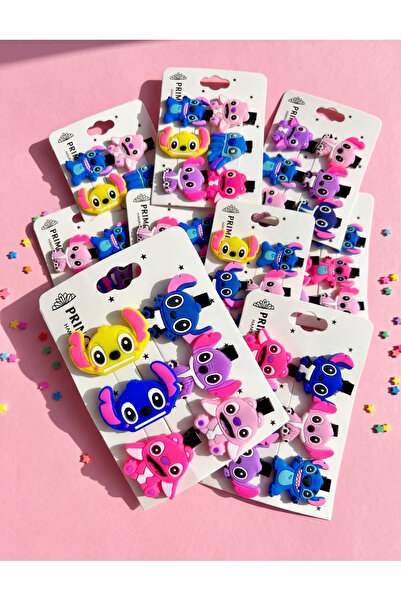Toka Sepetim Stitch Toka Seti 6’lı Mini Pens Seti