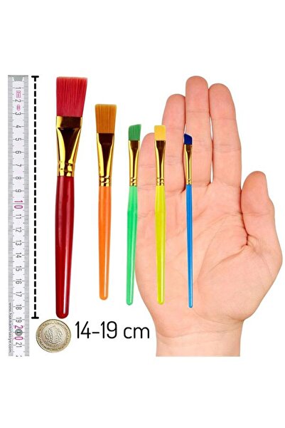 Pebeo Kids Çok Amaçlı Fırça Seti 5li Set