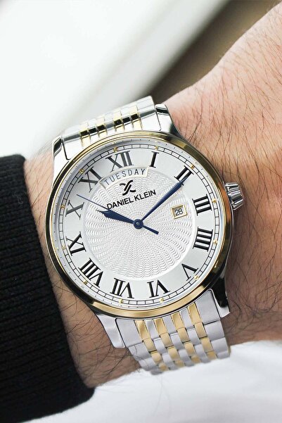 Daniel Klein Dk467970 Men's Wristwatch with Steel Strap