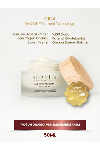 Shayen Paris GAOBEN™ Cream| %100 Natural Fermente Bitki Özlü Yoğun Bariyer Ba...