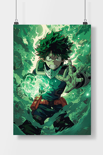 Luna Marissa Izuku Midoriya My Hero Academy Anime Poster Çerçevesiz Duvar Pos...
