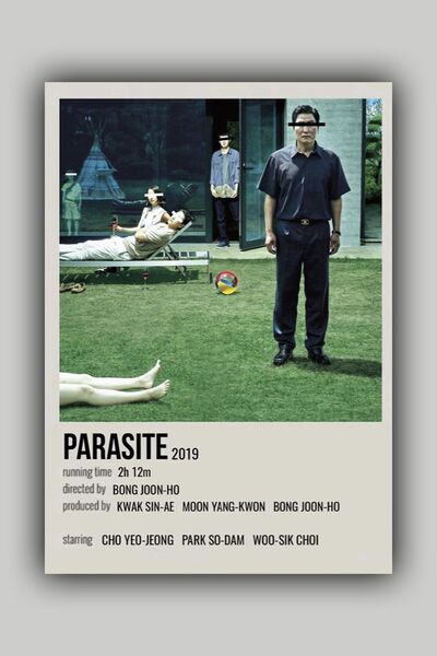 Luna Marissa Αφίσα ταινίας Parasite - Αφίσα τοίχου χωρίς πλαίσιο