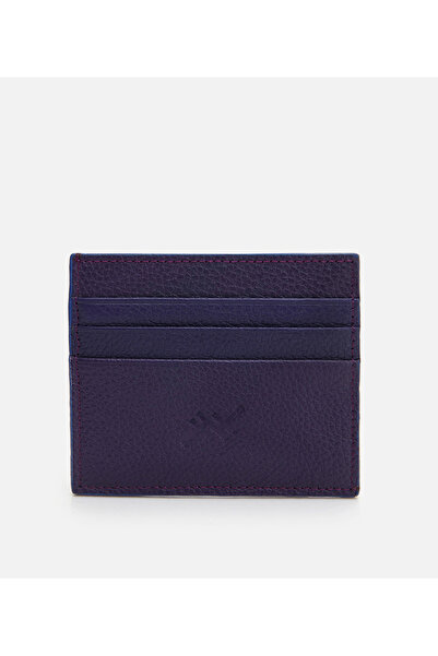 Hotiç Genuine Leather Purple Men's Wallet