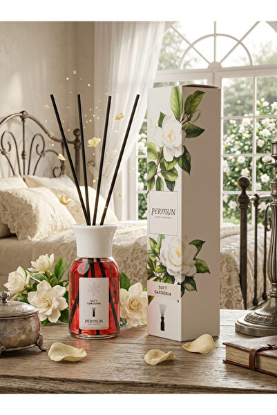 Permun Difuzor cu bețișoare cu aromă de Gardenie Delicată 110ml