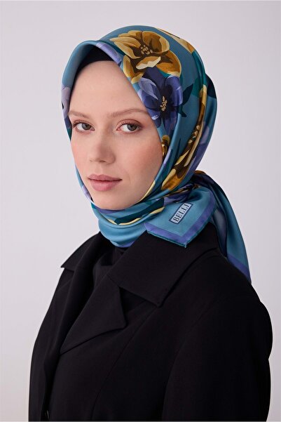 Modario وشاح حرير تويل مميز 2026 نمط 12 - 2