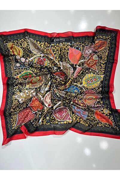 Modario Silk Cotton Scarf Mixed Pattern - 5