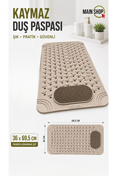 MAİN SHOP 1 Adet Vantuzlu Banyo Ve Duş Kaydırmazı Duşa Kabin Küvet Içi Banyo ...