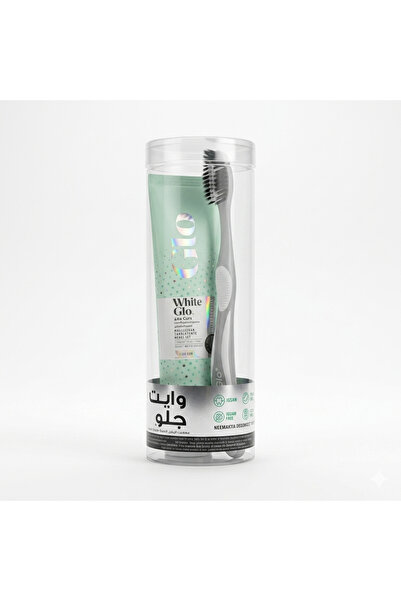 White Glo معجون أسنان ألتيميت وايت ديو مع فرشاة أسنان 150 مل