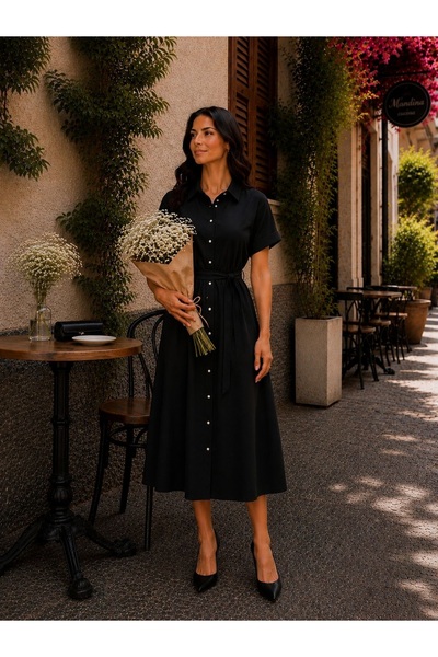 Wise&Go Store Women's Summer Cotton Comfortable Linen Dress