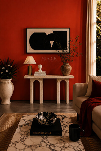 MIARIK DESIGN Traverten Mısty Mermer Dresuar