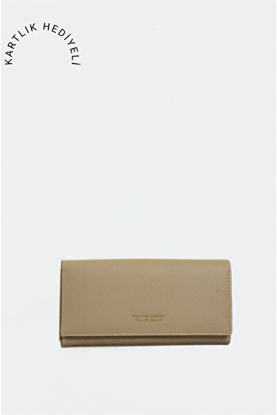 Mazel Design 585 Premium Beige Women's Wallet - Luxury Lining Detail, Multipl...