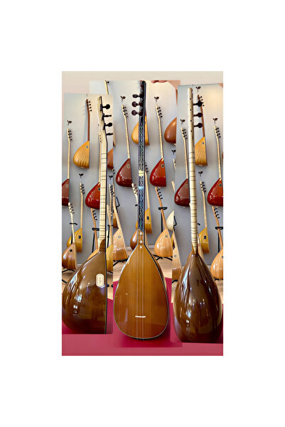 dost müzik Oyma Dut Bağlama Profesyonel Uzun Sap