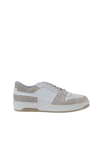 Bueno Shoes حذاء رياضي رجالي من الجلد السويدي البيج-byz Atl 07m08912208
