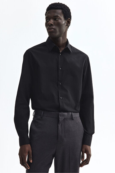 H&M Slim Fit Kolay Ütülenir Gömlek