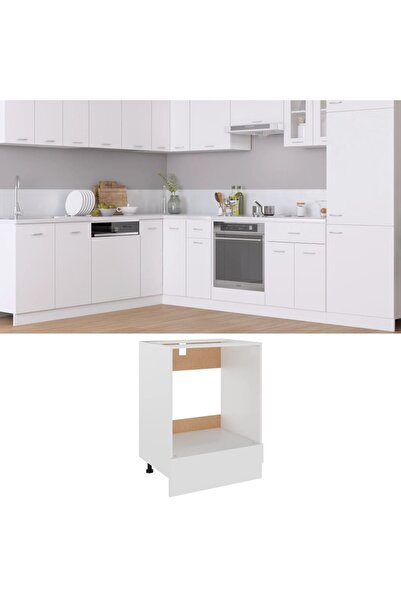 Concept Dulap pentru cuptor, alb, 60 x 46 x 81,5 cm, PAL