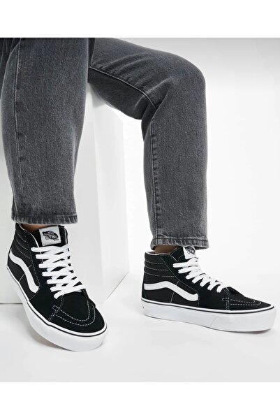OEM Vans Sk8-Hi Platform 2.0 – Black / True White 40.5 / 42.5